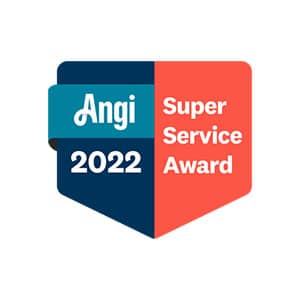 Panhandle Aquascapes & Landscaping Angi 2022 Super Service Award Logo | Professional Landscaping Company in Panama City, Florida serving all of the Florida Panhandle with custom, sustainable landscape designs, aquascapes & edible landscaping